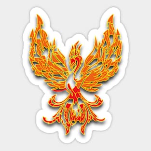 Tattoo Phoenix Sticker